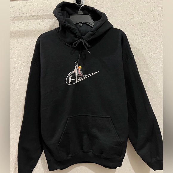Ichigo swoosh black hoodie bleach - Picture 4 of 4